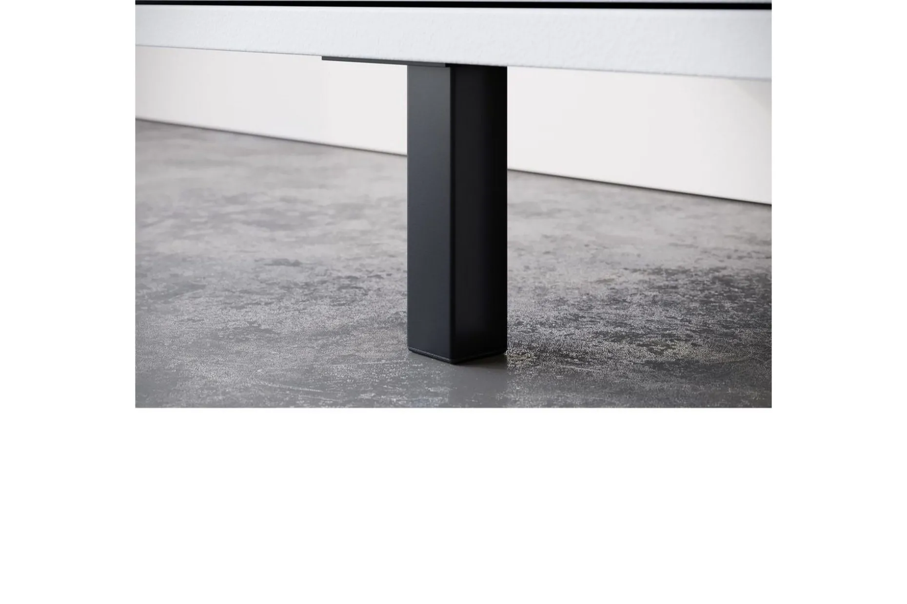 Lowboard Alberto 180x38x50 cm, Vit