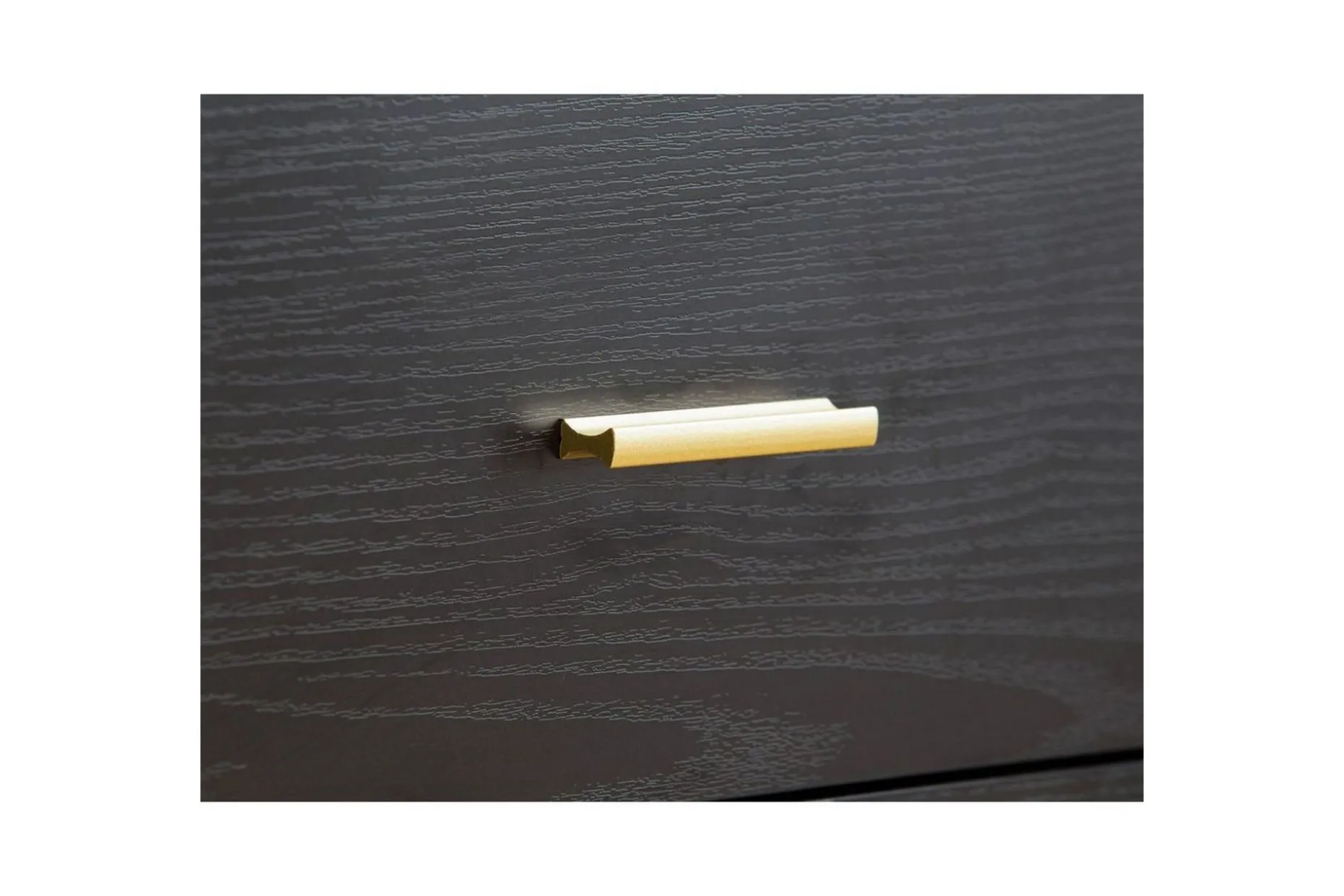 Lowboard Wohnling Ek folierad 2 lådor modern med förvaring modern