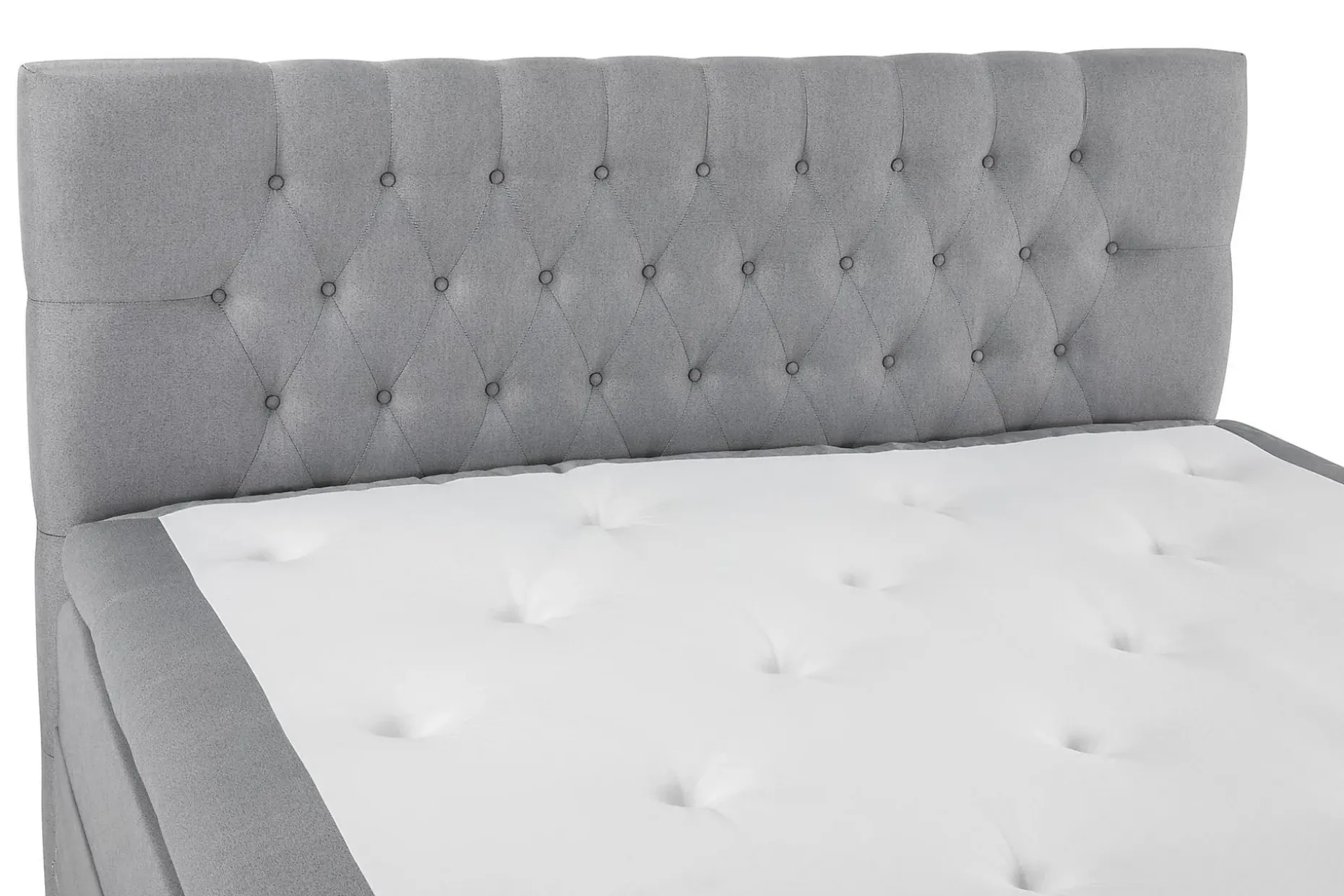 Lucky Komplett Sängpaket 160x200 Polyeter Diamant Sänggavel