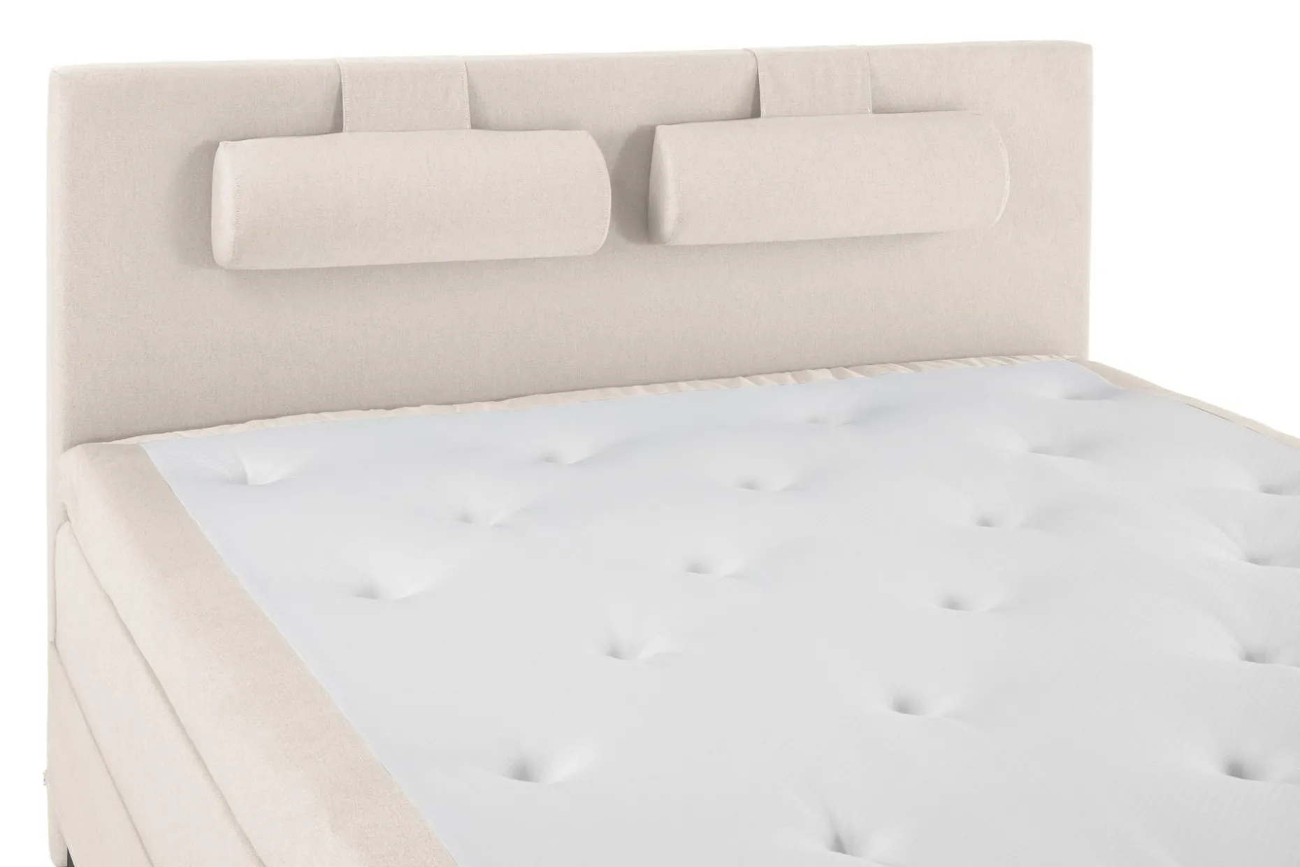 Lucky Komplett Sängpaket 180x200 Memory Slät Sänggavel