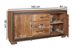 Luqman Skänk 160x44 cm