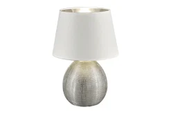 Luxor bordslampa 35cm E27 silver