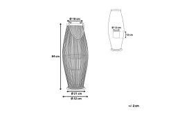 Lykta Tahiti 32 cm