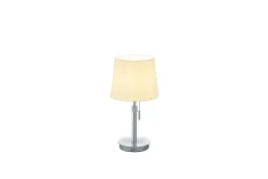 Lyon bordslampa E27 borstad stål