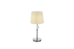 Lyon bordslampa E27 borstad stål