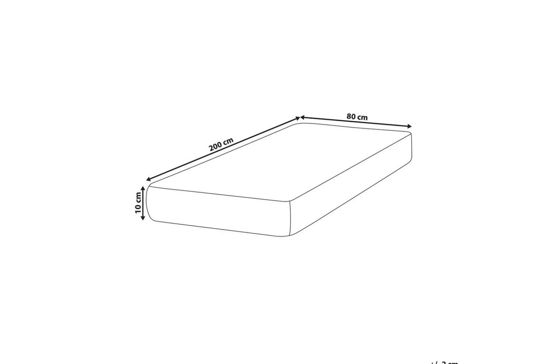 Madrass Petite 80x200 cm