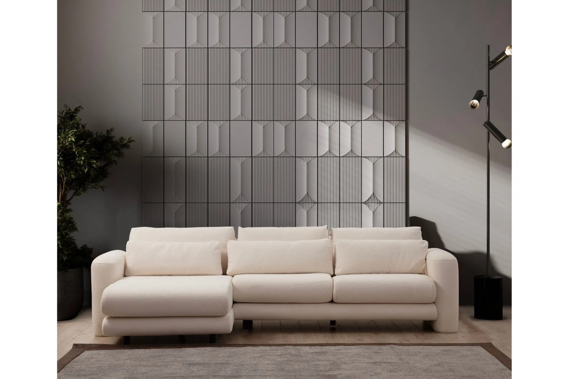 Makhan Soffa m. Divan 3-sits
