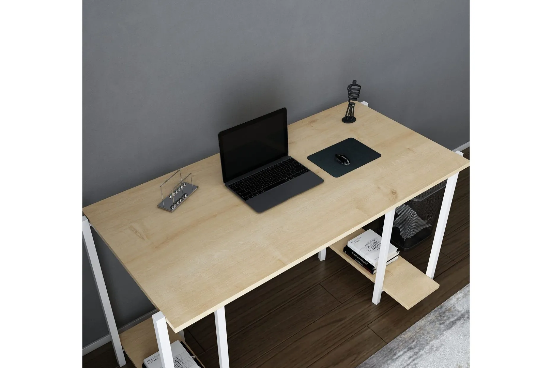 Malem Skrivbord 60x73,8x125,2 cm med förvaring