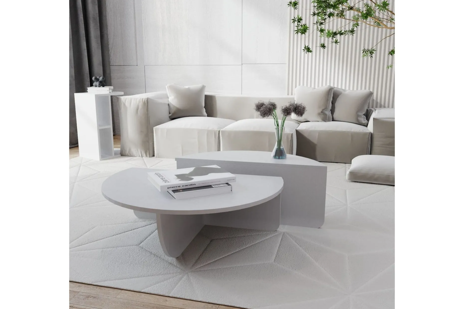Malling Soffbord 90x30x90 cm Oval