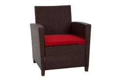 Malmo Loungegrupp Utomhus Konstrotting Brun