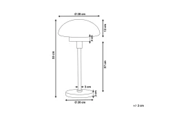 Maltiba Bordslampa 66 cm E27