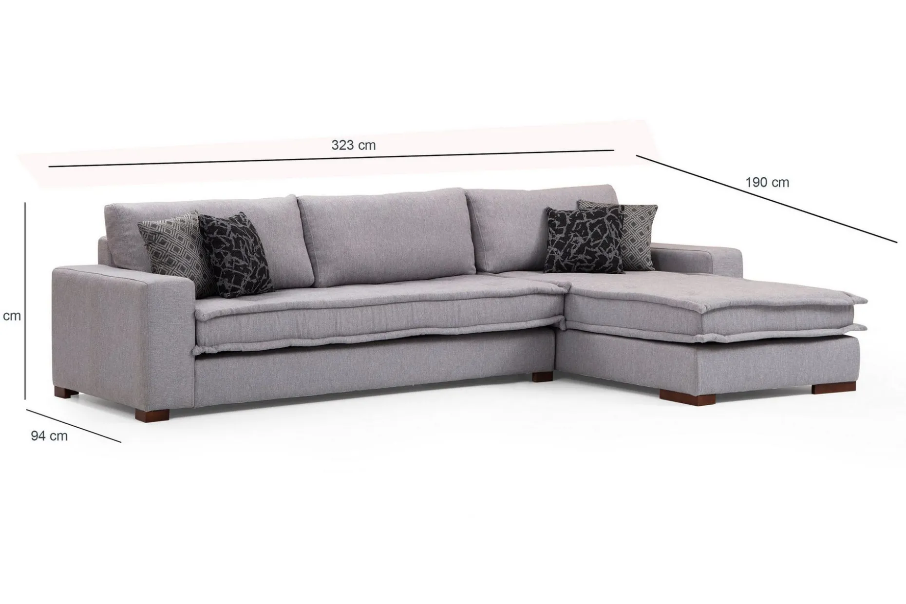 Mamerto Soffa m. Divan 4-sits