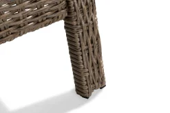 Marcus Loungebord och Soffbord Utomhus 80 cm Konstrotting Glas