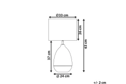 Mariab Bordslampa 63 cm E27