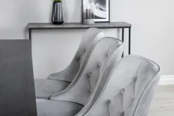 Marina Matgrupp 180 cm Rektangulär med 6 Velvet Deluxe stolar