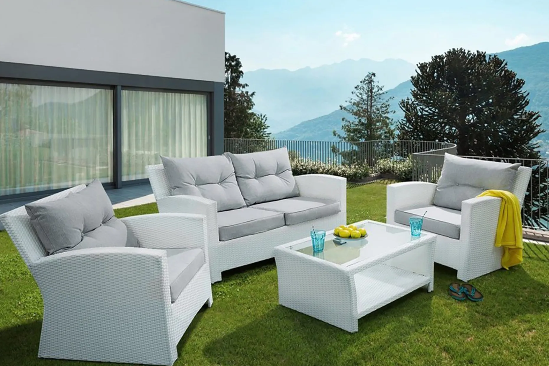 Marino Loungegrupp Utomhus 146 cm