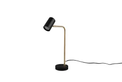 Marley Bordslampa GU10 mattmässing/ mattsvart