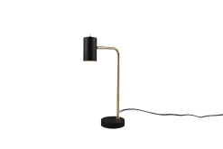 Marley Bordslampa GU10 mattmässing/ mattsvart