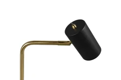 Marley Bordslampa GU10 mattmässing/ mattsvart