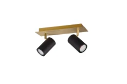 Marley spot 2L GU10 svart/ guld