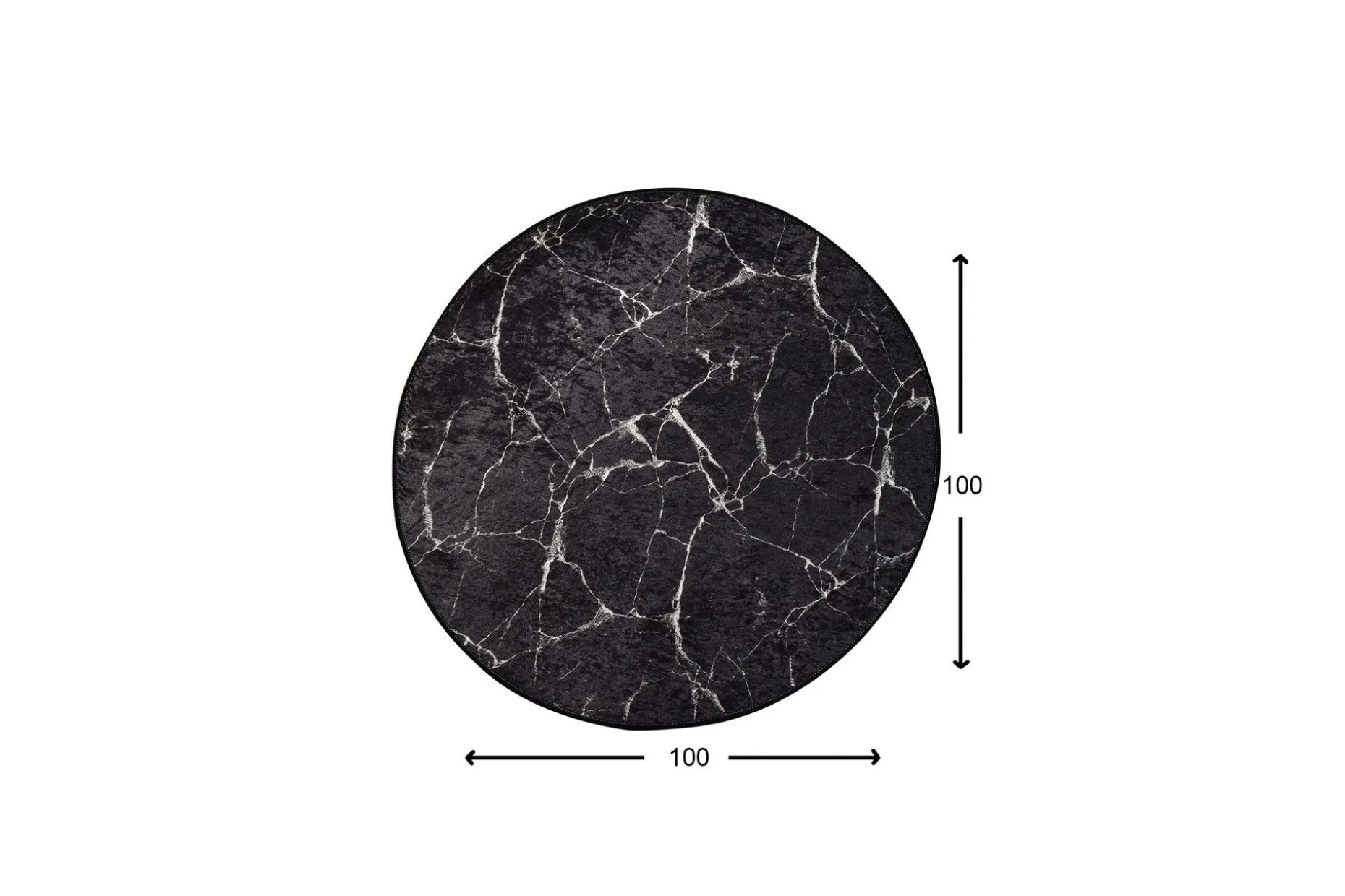 Marmuras Matta Rund 100 cm