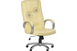 Massagestol Grandeur II Beige/Silver