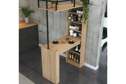 Matbord Beloumont Valnöt / Svart
