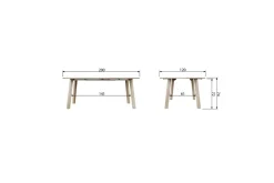 Matbord Lange Uttagbar
