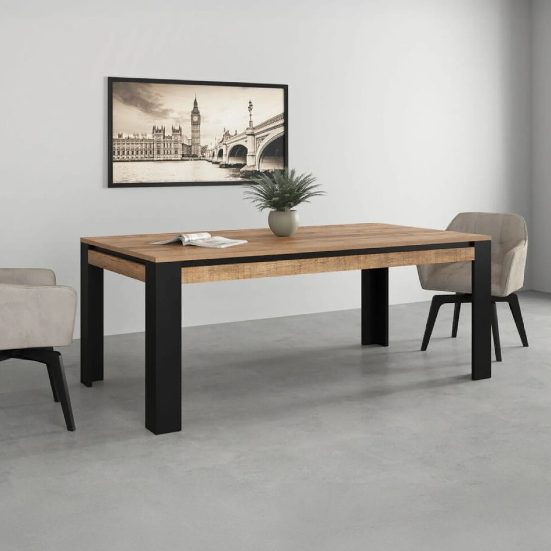 Matbord Tudor 195 cm