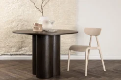Matbord Venture Home Olivia Matbord 110 cm Runt Brown 110 cm