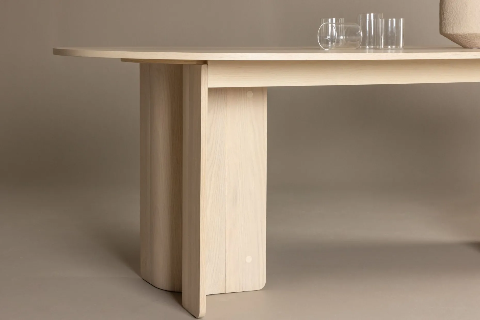 Matbord VIND Tyresö Oval Dining Table Whitewash