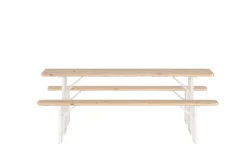 Matgrupp Guiness 200 cm med 2 Bänkar Utomhus
