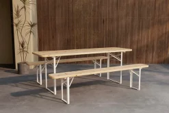 Matgrupp Guiness 200 cm med 2 Bänkar Utomhus