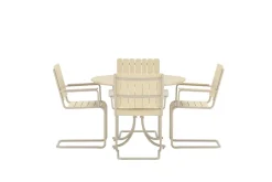 Matgrupp Holmsund 100 cm med 4 Stolar Utomhus
