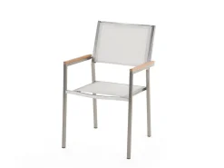 Matgrupp Utomhus Bacoli 220 cm + 8 Utestolar