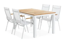 Matgrupp Utomhus Las Vegas 152-210x90 + 4 Karmstolar