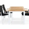 Matgrupp Utomhus Las Vegas 152-210x90 + 4 Karmstolar m Dyna
