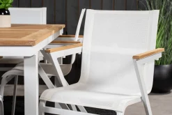 Matgrupp Utomhus Panama 160 cm Rektangulär med 6 Mexico Utestolar