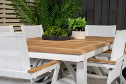 Matgrupp Utomhus Panama 160 cm Rektangulär med 6 Mexico Utestolar