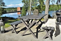 Matgrupp Utomhus Scottsdale Fasta 190 + 6 Kungshamn Stol Shabby Chic