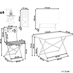 Matgrupp utomhus 4-Sits Fiori