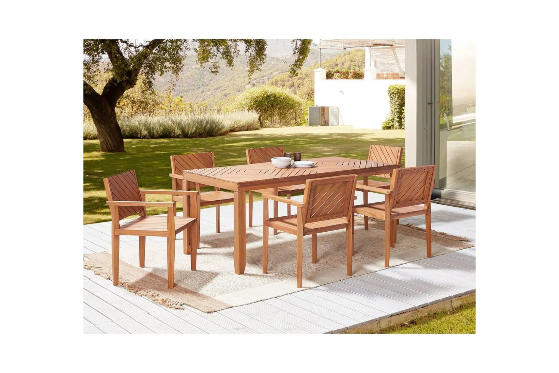Matsalsset Baratti 6-Sits