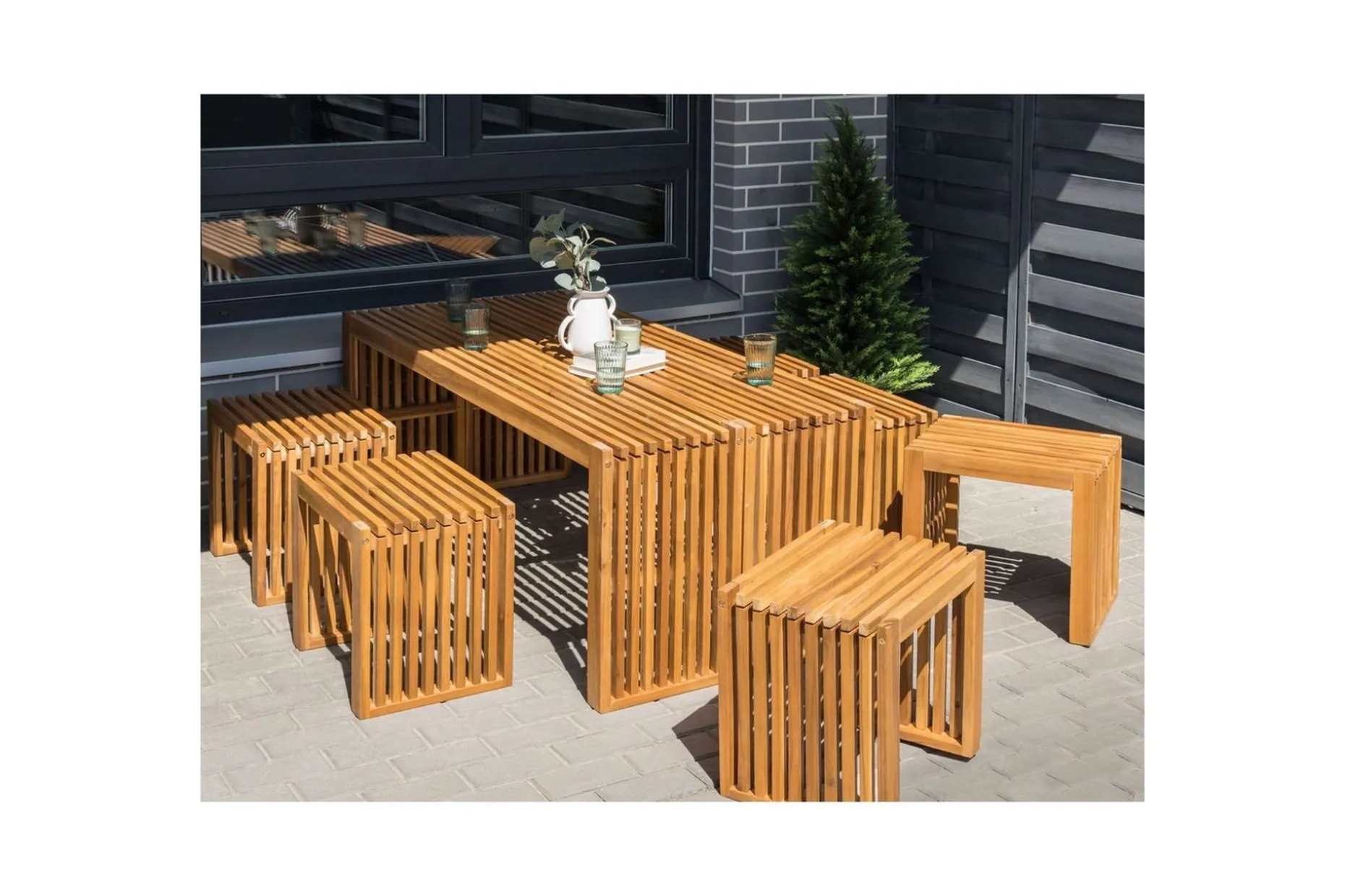 Matsalsset Bellano 6-Sits