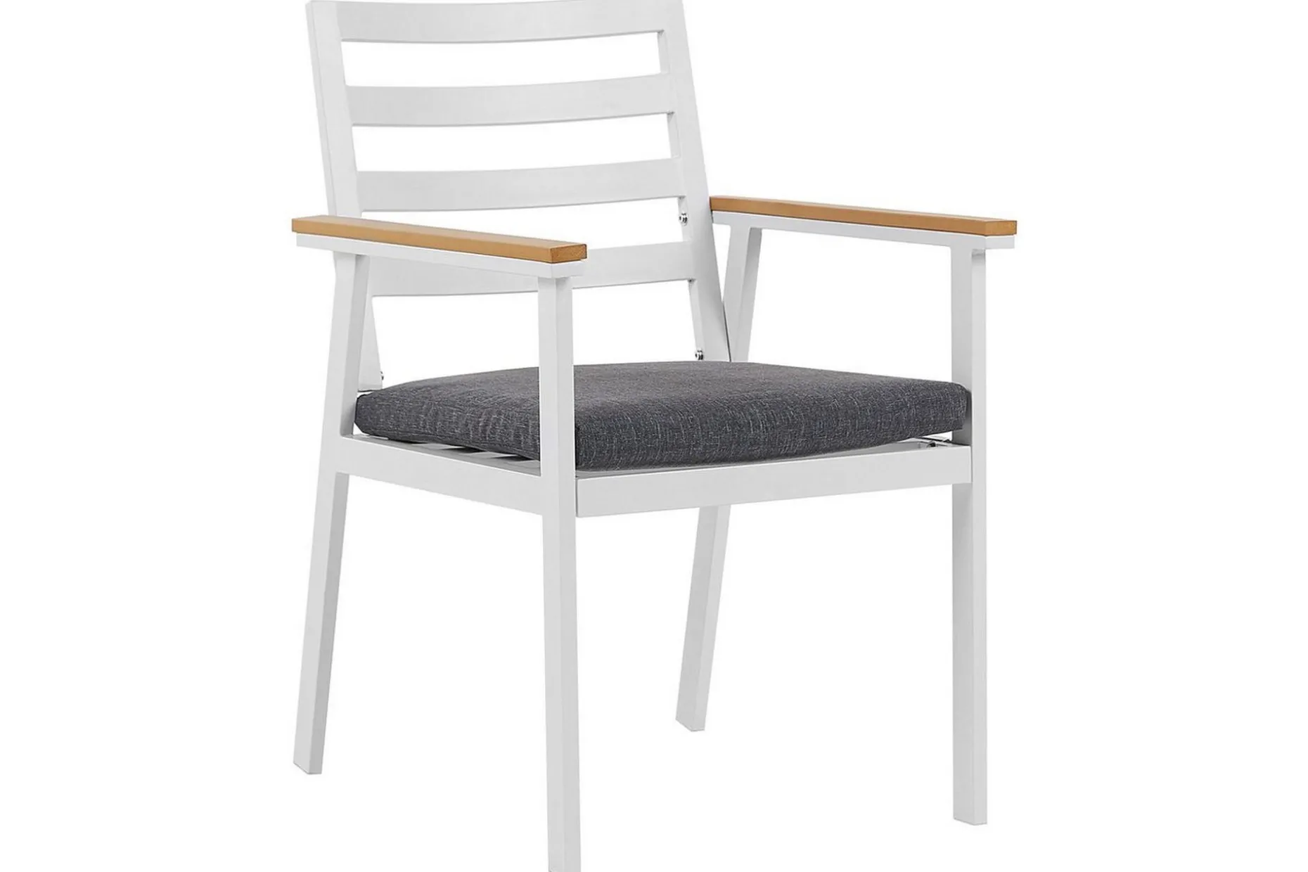 Matsalsset Cavoli Vit/ljust trä/grått