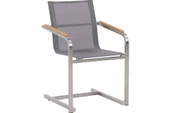 Matsalsset Cosoleto Grå/Silver, 6-Sits