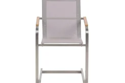 Matsalsset Cosoleto Vit/Beige/Silver, 4-Sits