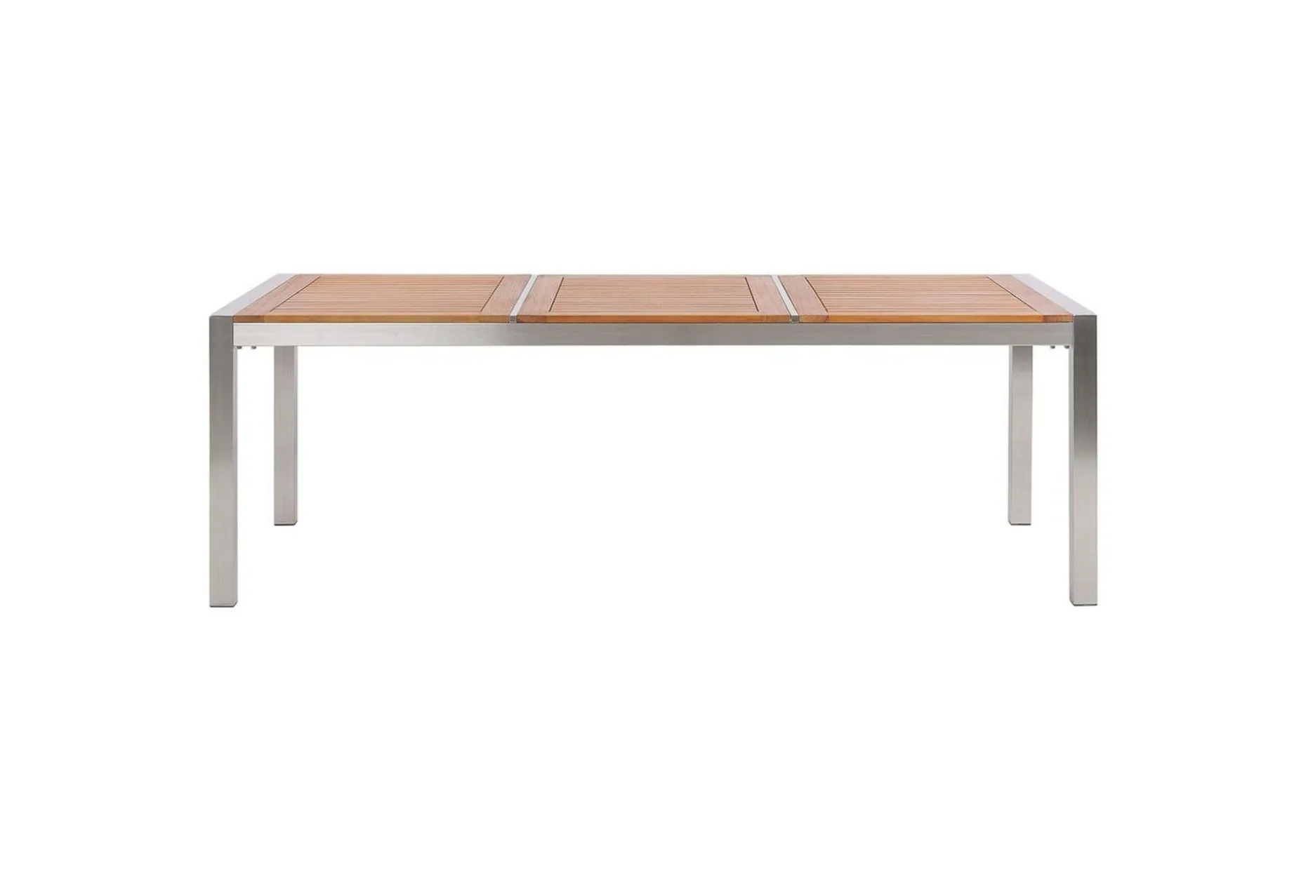 Matsalsset Grosseto Ljus trä/beige/silver, 8-Sits