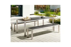 Matsalsset Nardo Svart/Silver