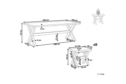 Matsalsset Olbia 8-Sits
