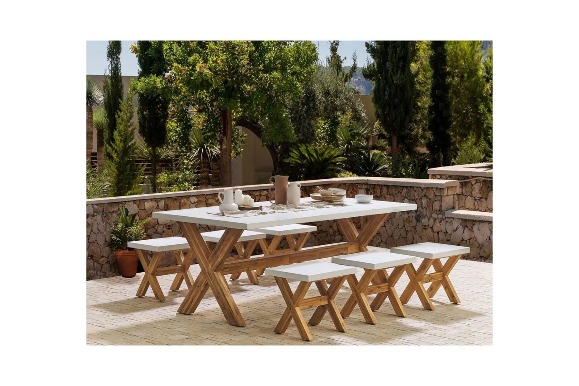 Matsalsset Olbia 6-Sits